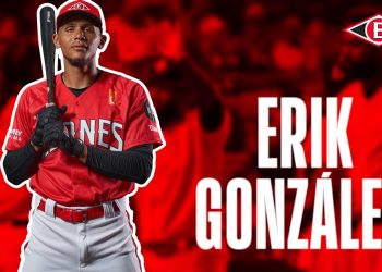Pelotero Erik González entre los mejores bateadores de LIDOM