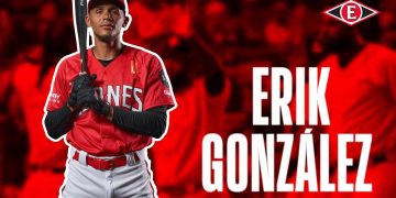 Pelotero Erik González entre los mejores bateadores de LIDOM